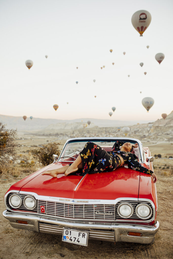 Kapadokya Klasik Araba Çekimi 8